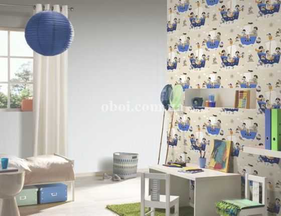 Обои P+S International коллекции Dieter bolhen 4kids в интерьере